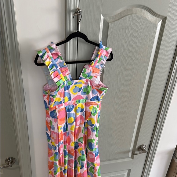 Emily Mccarthy | Dresses | Emily Mccarthy Colorful Floral Maxi Dress Xs ...